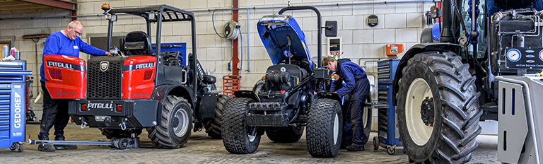 Bos Mechanisatie in - Reparatie en onderhoud tractoren, landbouwmachines, grondverzetmachines - dealer New Holland en Pitbull loaders